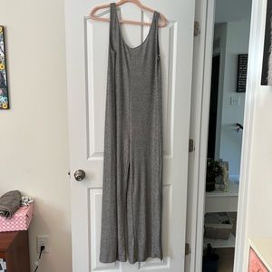 Zara Gray Flowy Jumpsuit